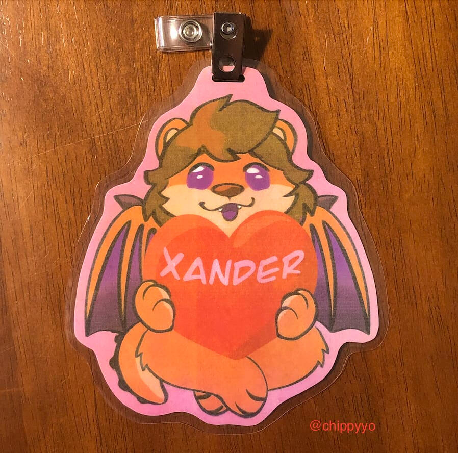 $40 badge fro xanderligon